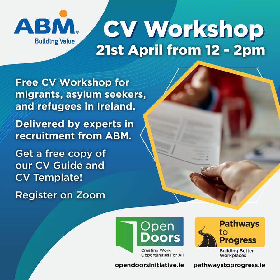 CV Workshop by ABM – April 21st